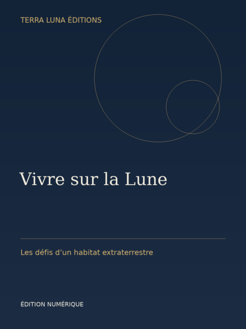 Couverture de l’ebook Vivre sur la Lune